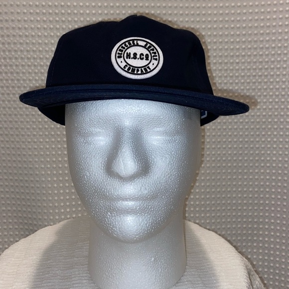 2/40$ Men's Herschel Supply Co. Navy Scout Adjustable Hat NWOT - Picture 4 of 13